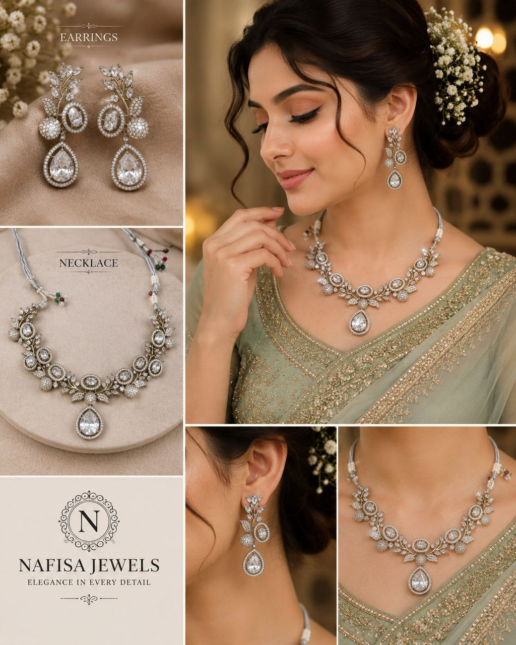 Necklace & Earrings Set