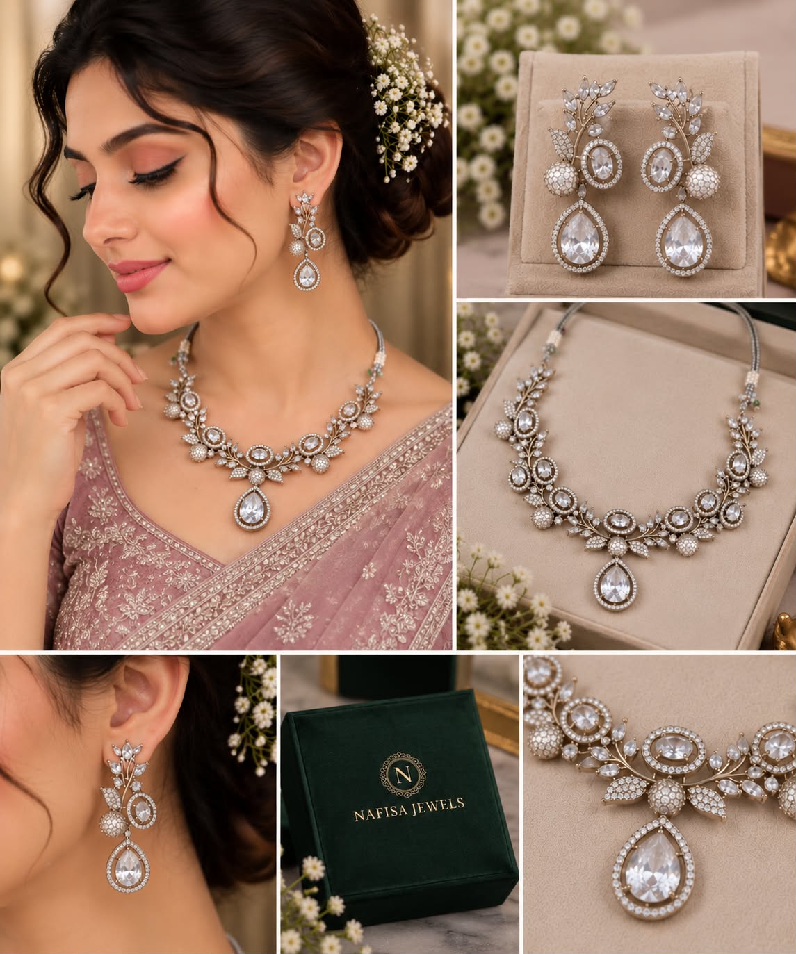 Necklace & Earrings Set