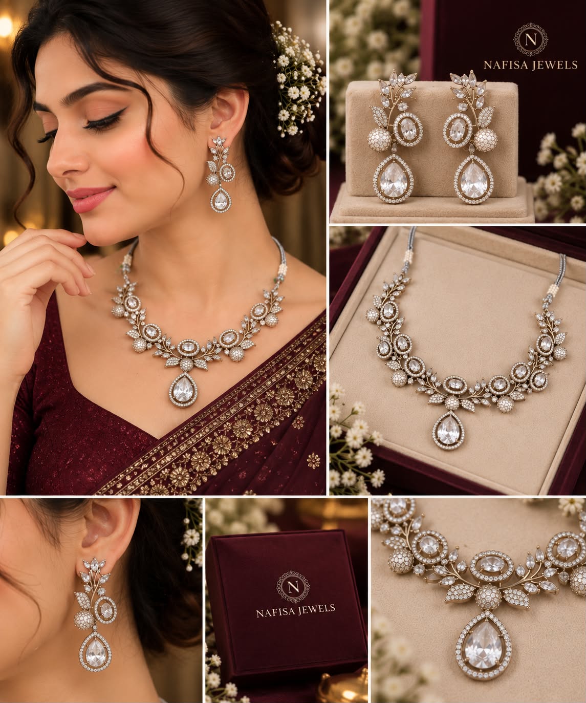 Necklace & Earrings Set